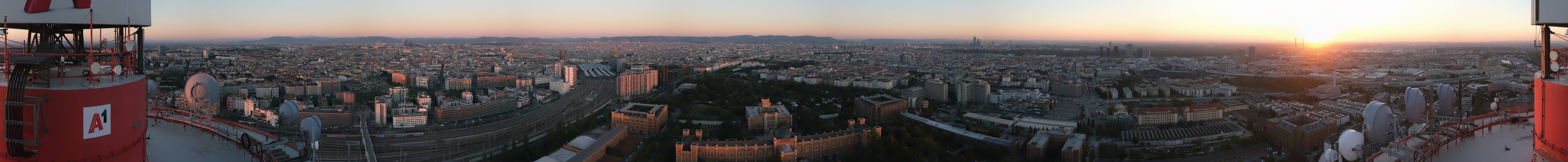 Archived image Webcam Vienna - View of the city