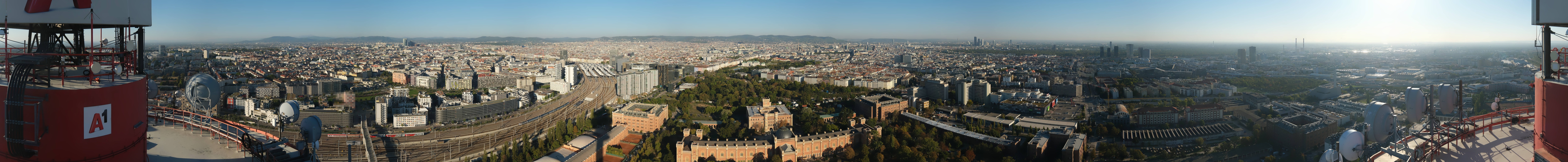 Archived image Webcam Vienna - View of the city