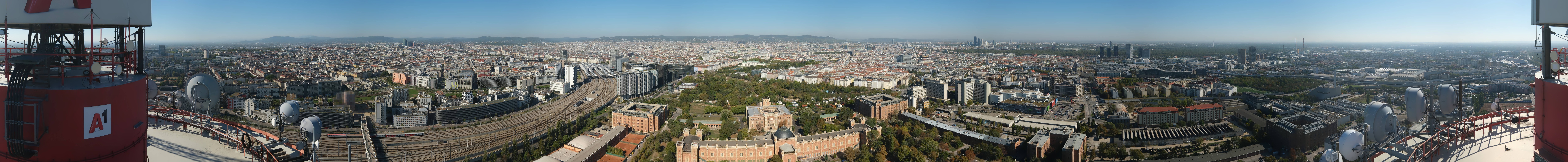 Archived image Webcam Vienna - View of the city