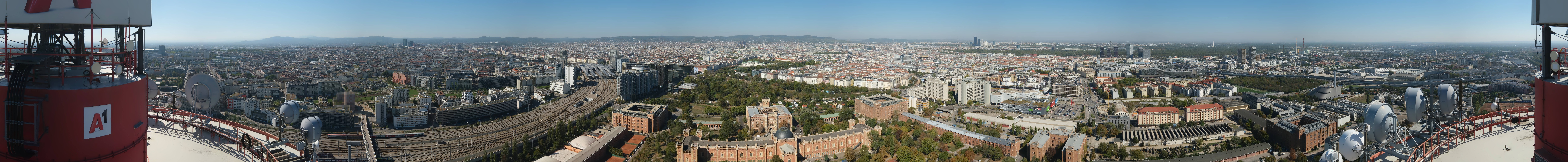 Archived image Webcam Vienna - View of the city