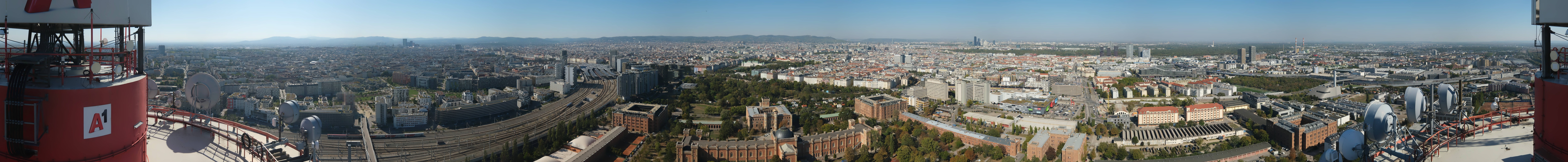 Archived image Webcam Vienna - View of the city