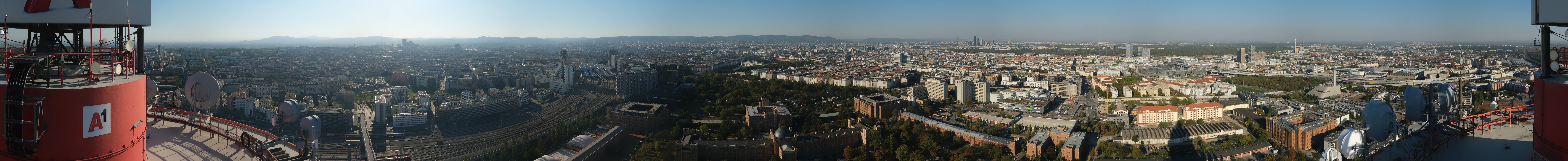 Archived image Webcam Vienna - View of the city