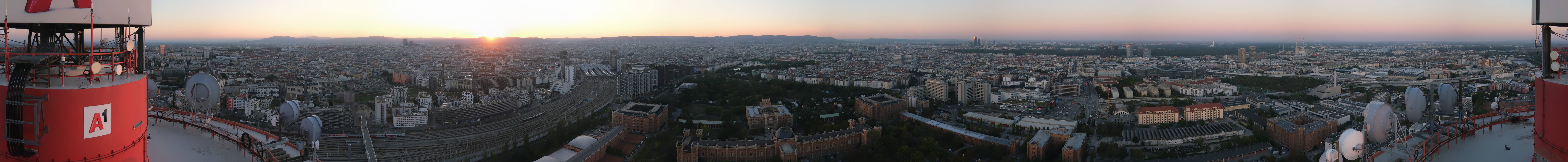 Archived image Webcam Vienna - View of the city