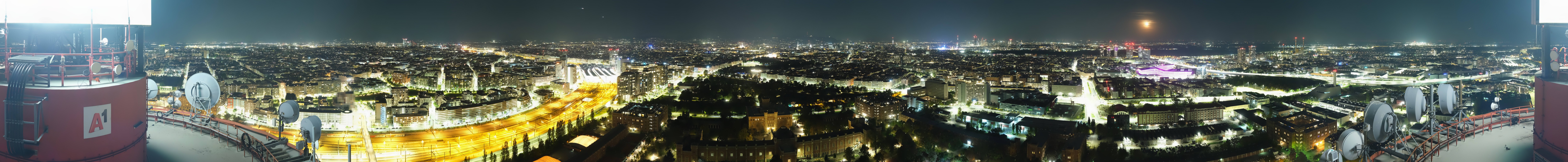 Archived image Webcam Vienna - View of the city
