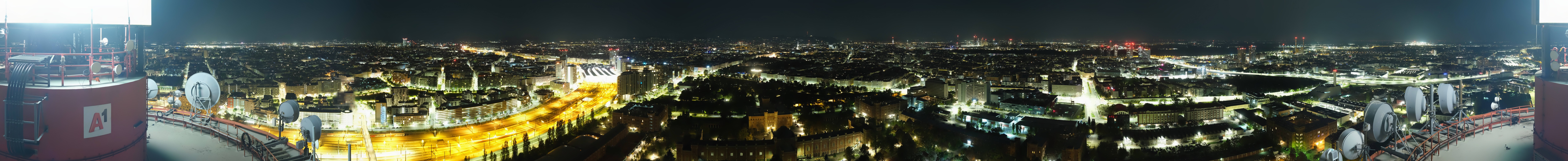Archiv Foto Webcam Wien - Stadtpanorama