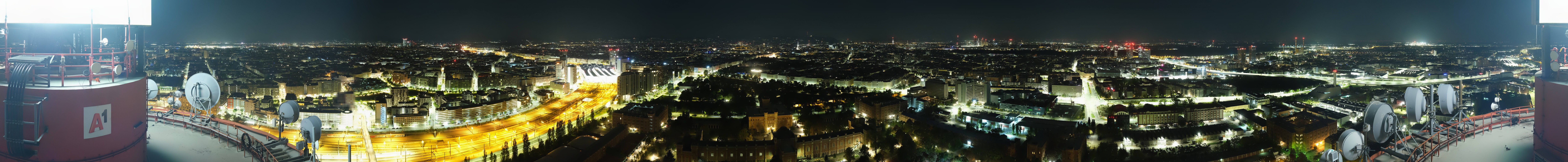 Archiv Foto Webcam Wien - Stadtpanorama