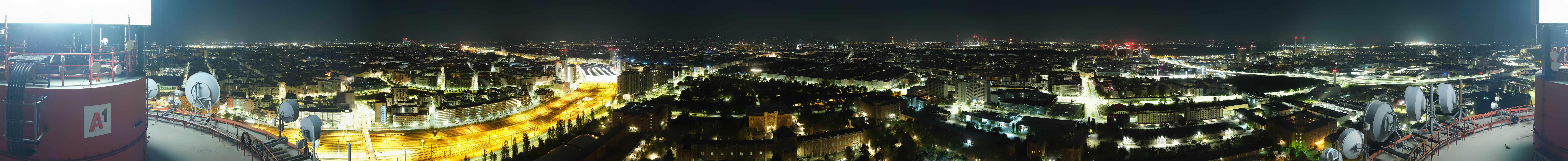 Archiv Foto Webcam Wien - Stadtpanorama
