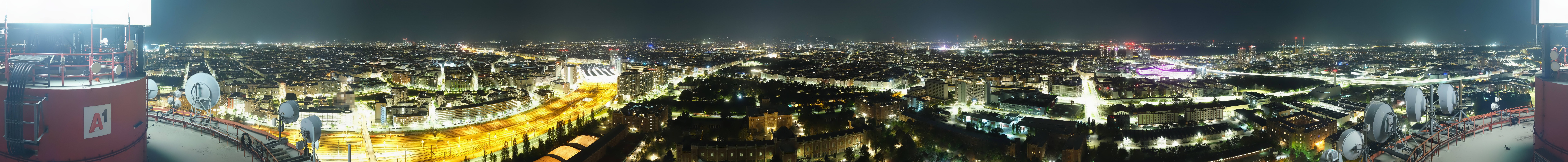 Archiv Foto Webcam Wien - Stadtpanorama
