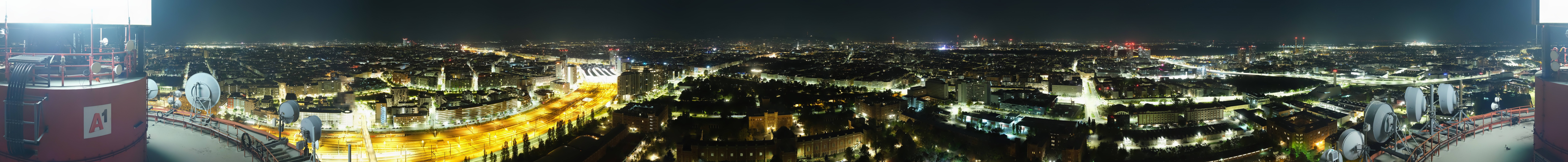 Archiv Foto Webcam Wien - Stadtpanorama