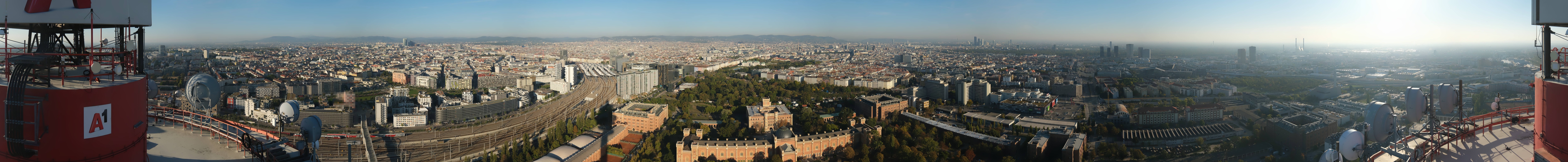 Archived image Webcam Vienna - View of the city