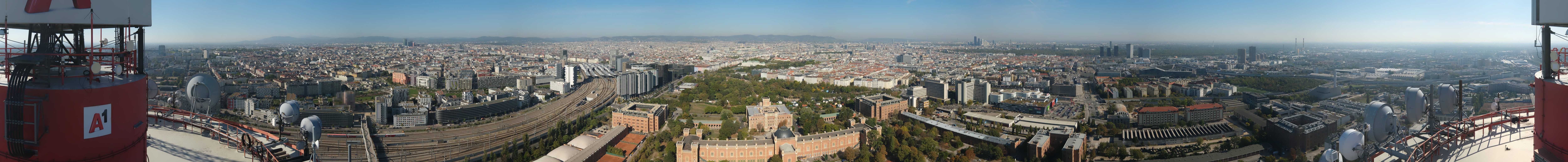 Archived image Webcam Vienna - View of the city