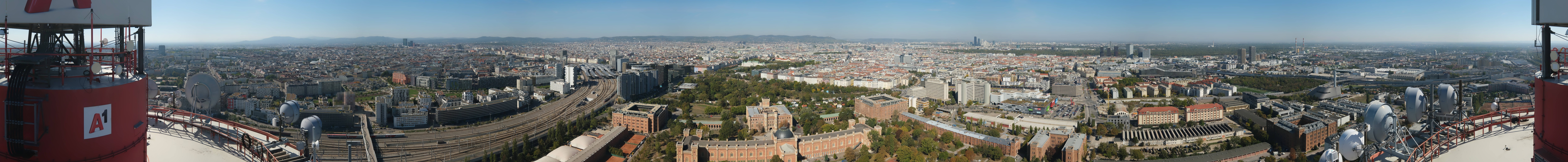 Archived image Webcam Vienna - View of the city