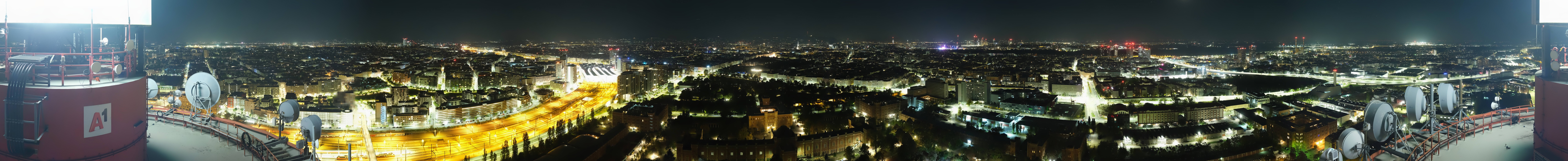 Archiv Foto Webcam Wien - Stadtpanorama