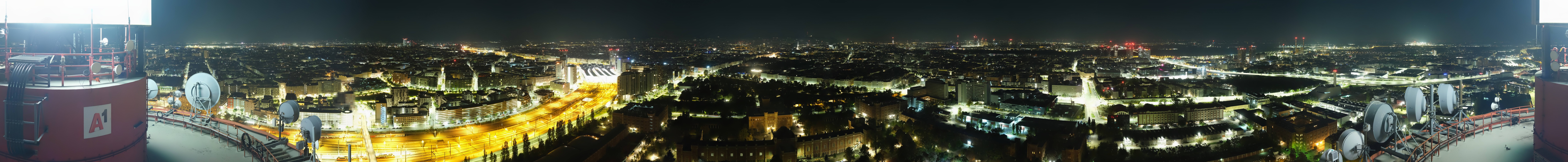 Archiv Foto Webcam Wien - Stadtpanorama
