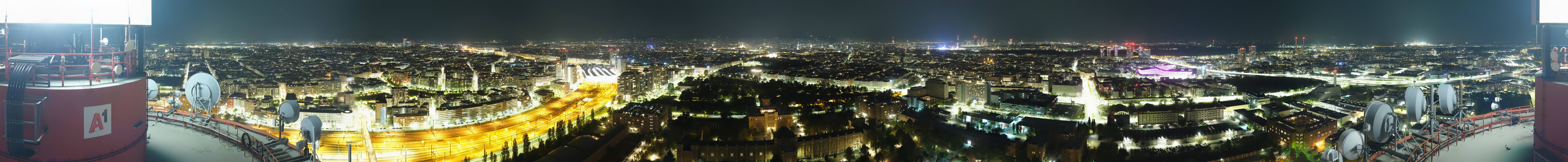 Archiv Foto Webcam Wien - Stadtpanorama