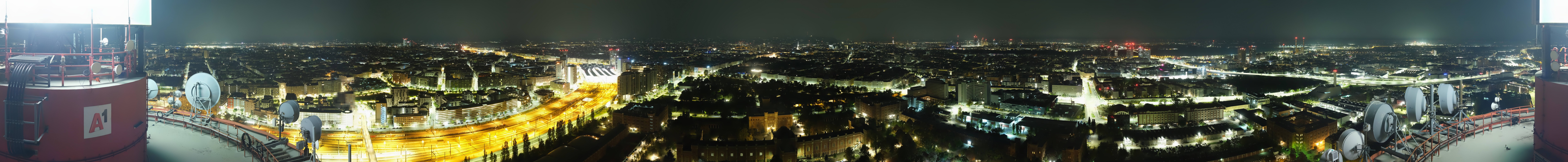 Archiv Foto Webcam Wien - Stadtpanorama