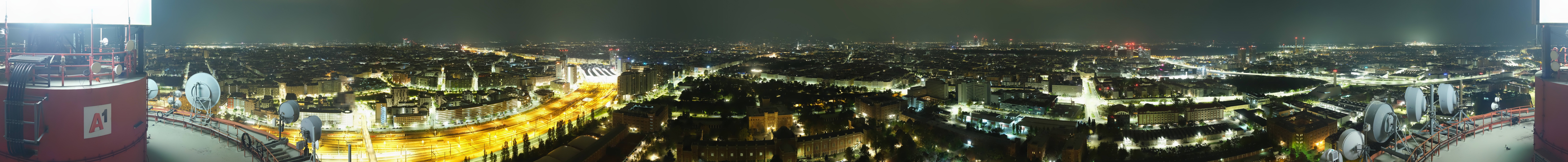 Archiv Foto Webcam Wien - Stadtpanorama