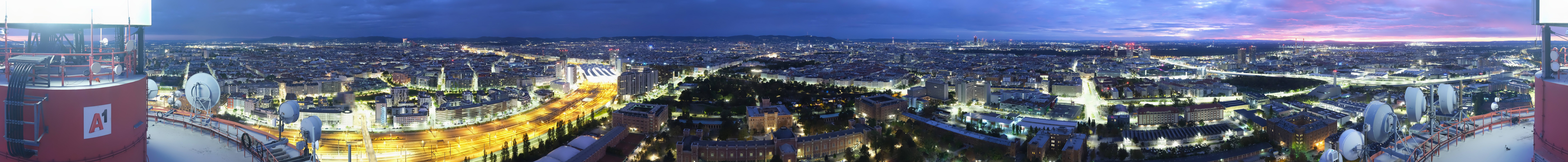 Archived image Webcam Vienna - View of the city