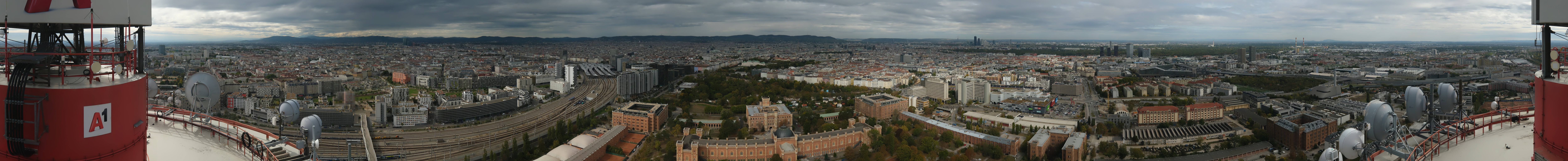 Archiv Foto Webcam Wien - Stadtpanorama