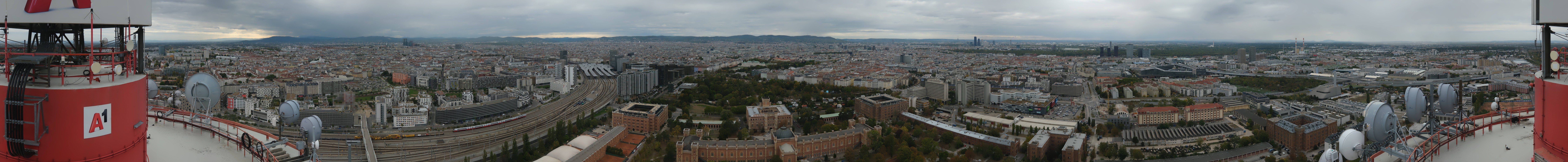 Archived image Webcam Vienna - View of the city