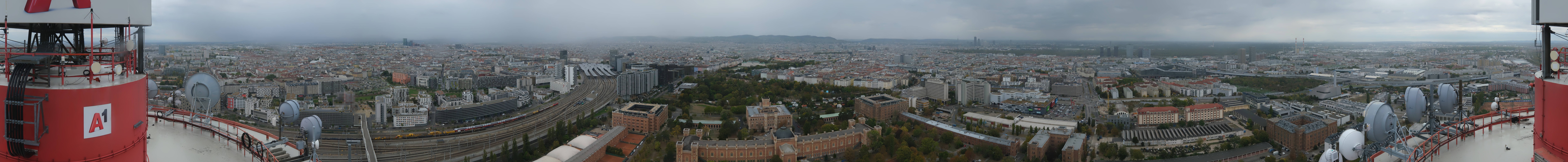 Archived image Webcam Vienna - View of the city