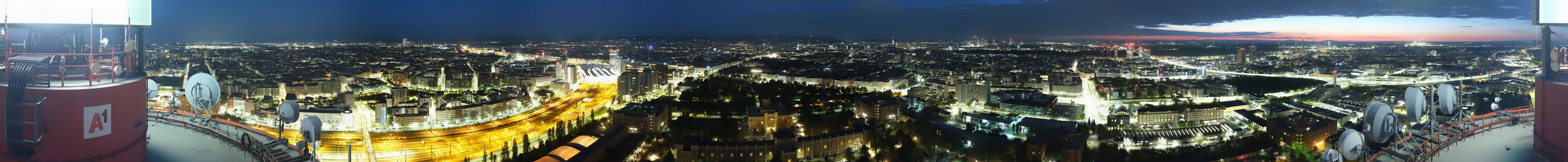 Archived image Webcam Vienna - View of the city