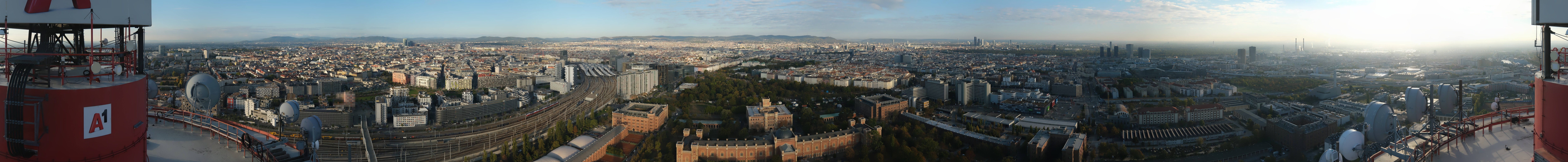 Archived image Webcam Vienna - View of the city