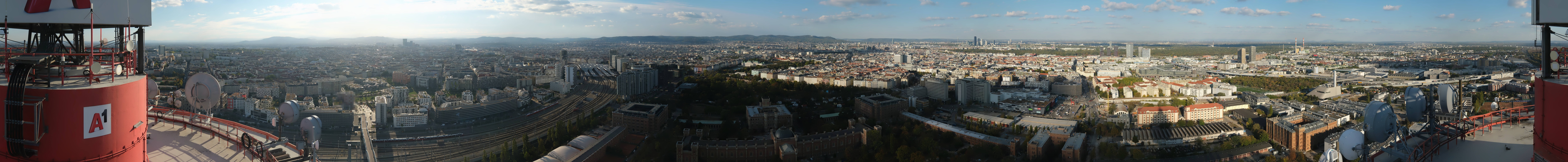 Archived image Webcam Vienna - View of the city