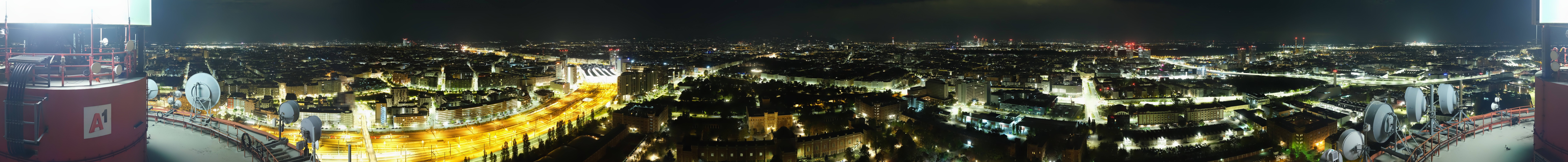 Archiv Foto Webcam Wien - Stadtpanorama