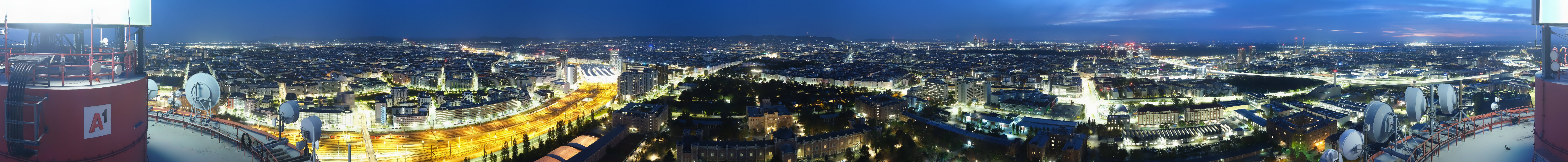 Archived image Webcam Vienna - View of the city