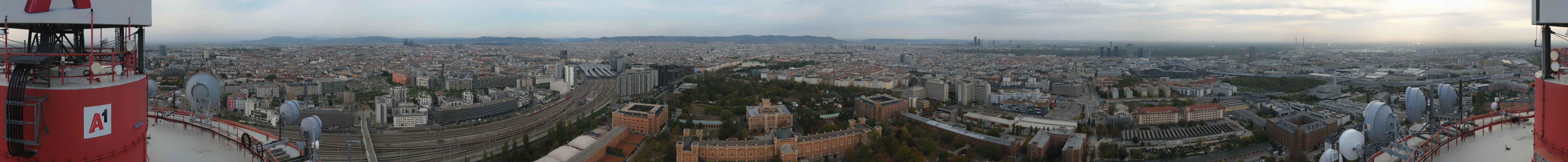 Archived image Webcam Vienna - View of the city