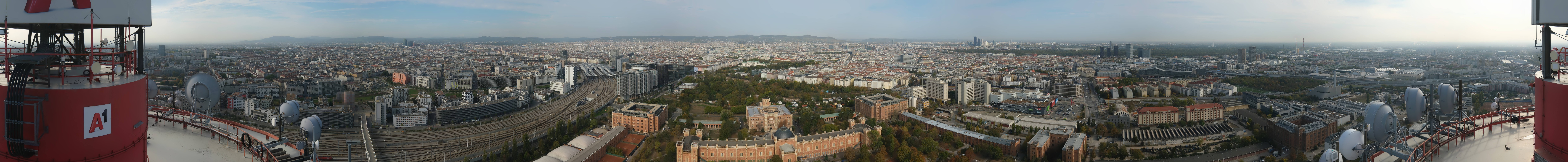 Archived image Webcam Vienna - View of the city