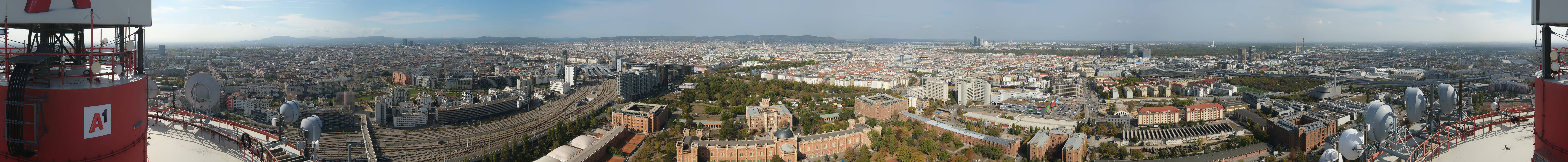 Archived image Webcam Vienna - View of the city