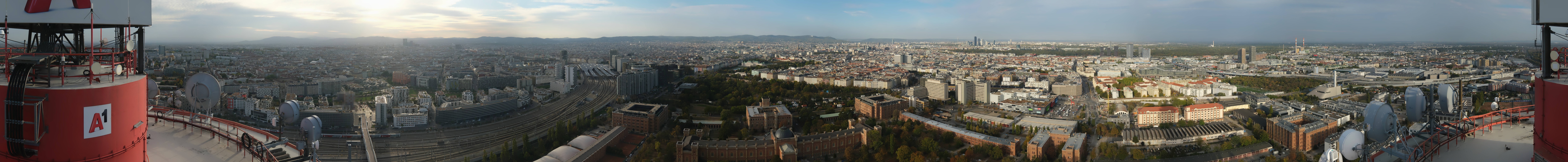 Archived image Webcam Vienna - View of the city