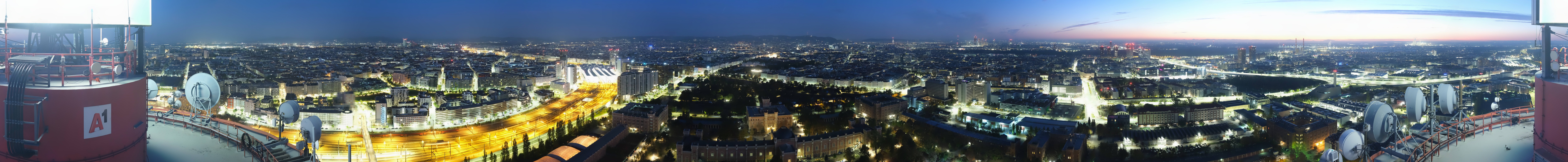 Archived image Webcam Vienna - View of the city
