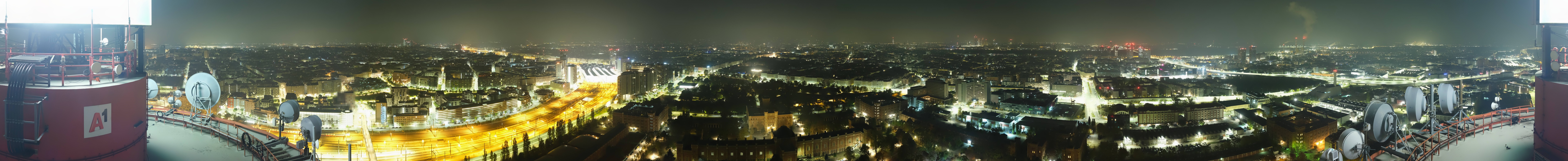 Archiv Foto Webcam Wien - Stadtpanorama