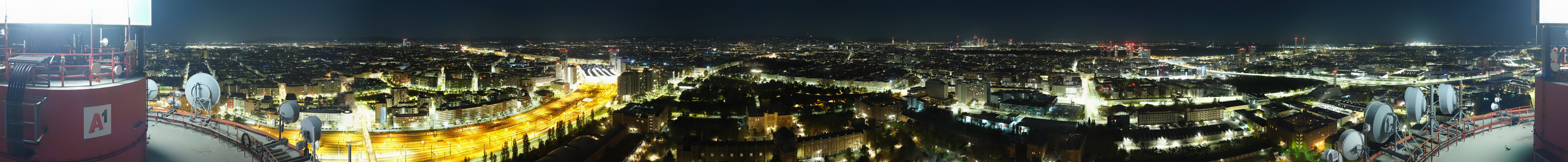 Archiv Foto Webcam Wien - Stadtpanorama