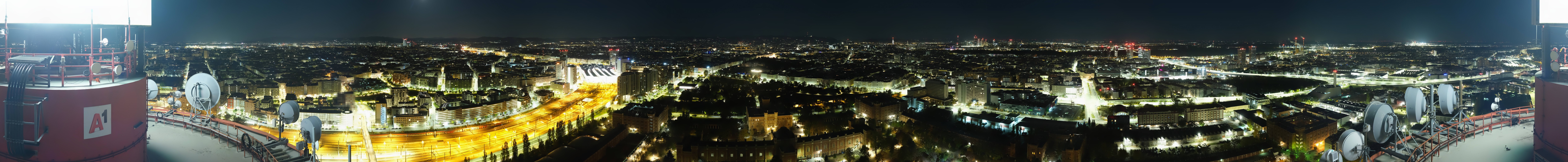 Archiv Foto Webcam Wien - Stadtpanorama