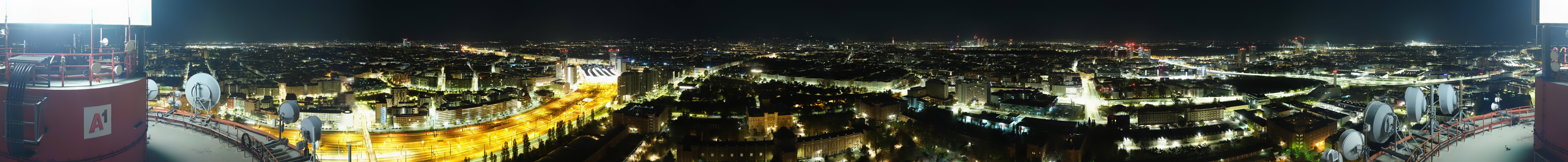 Archiv Foto Webcam Wien - Stadtpanorama