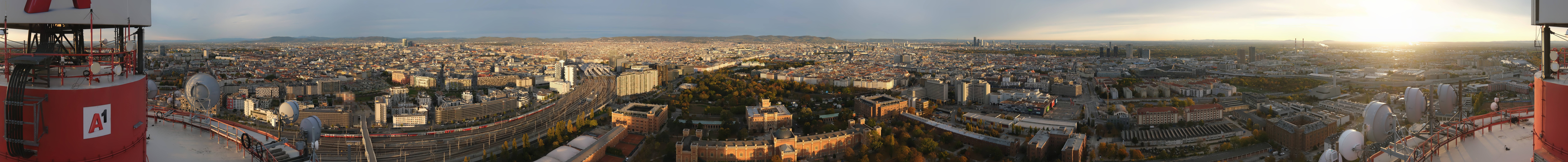 Archived image Webcam Vienna - View of the city