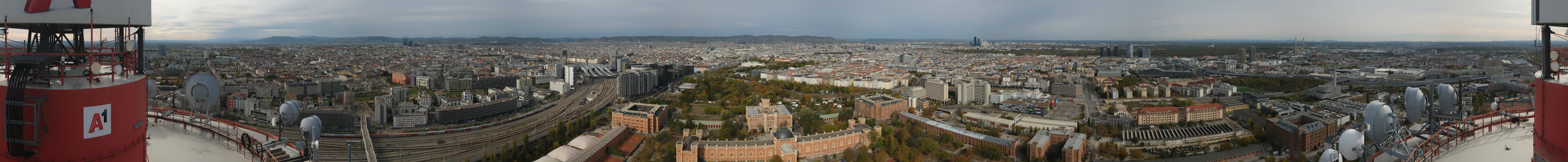 Archived image Webcam Vienna - View of the city