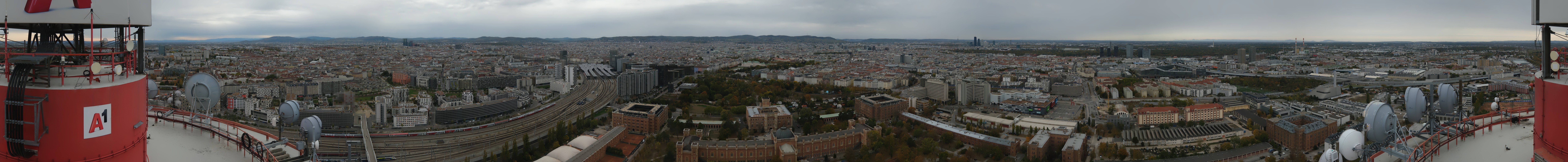 Archived image Webcam Vienna - View of the city