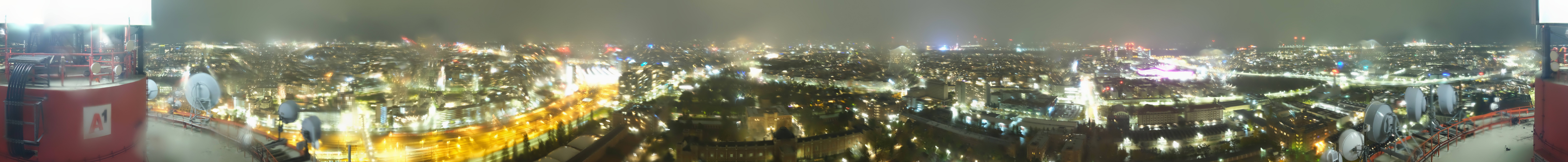 Archived image Webcam Vienna - View of the city