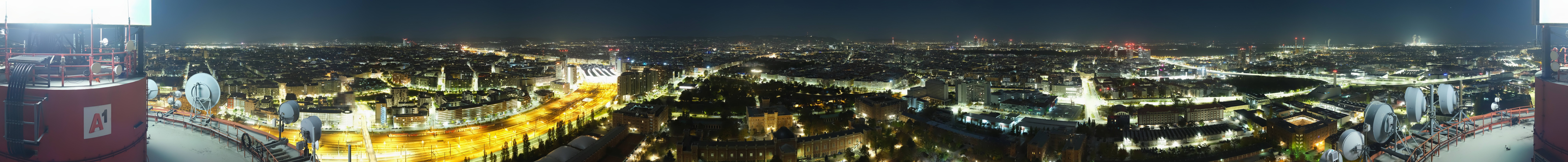Archived image Webcam Vienna - View of the city