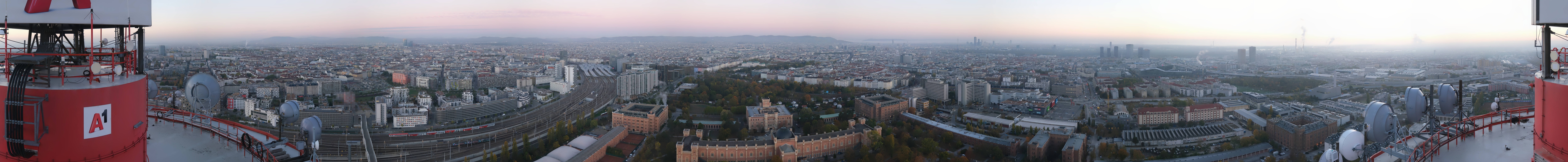 Archived image Webcam Vienna - View of the city