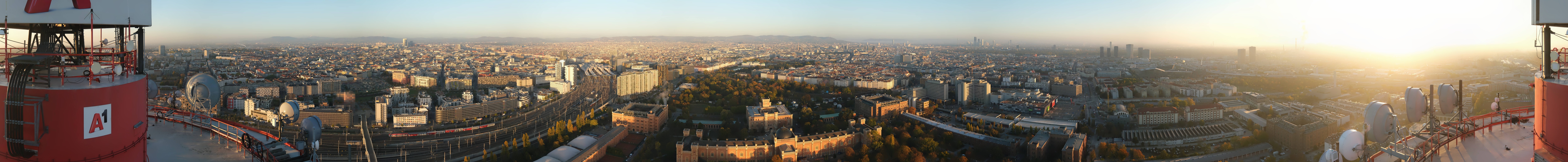 Archived image Webcam Vienna - View of the city