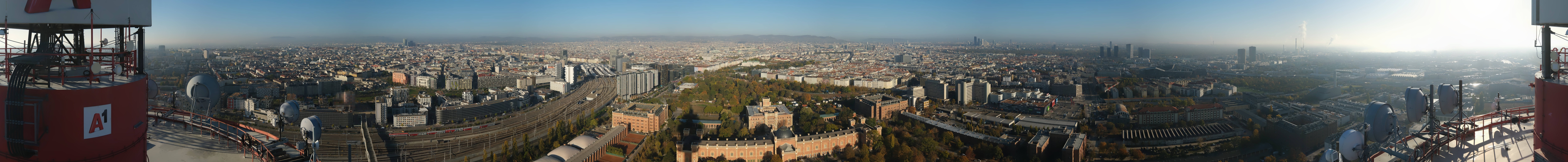 Archived image Webcam Vienna - View of the city