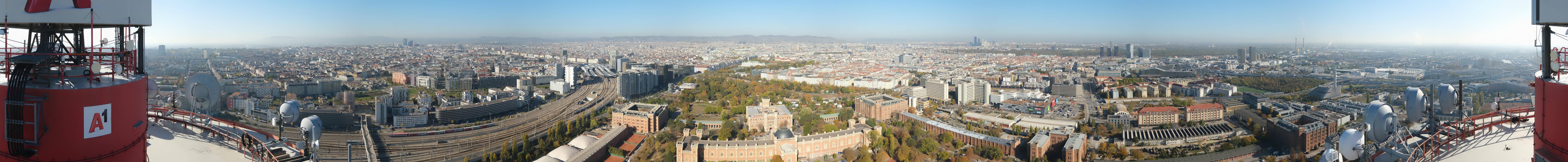 Archived image Webcam Vienna - View of the city