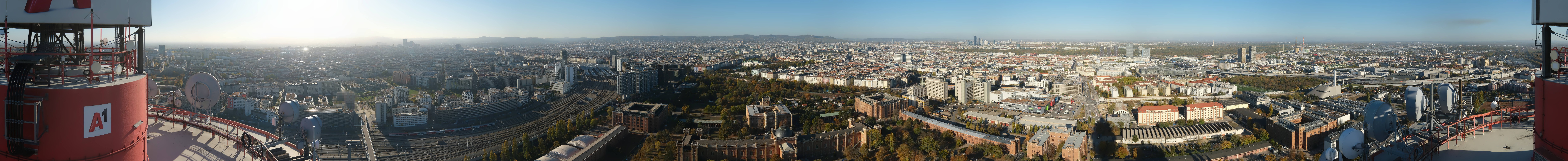 Archived image Webcam Vienna - View of the city