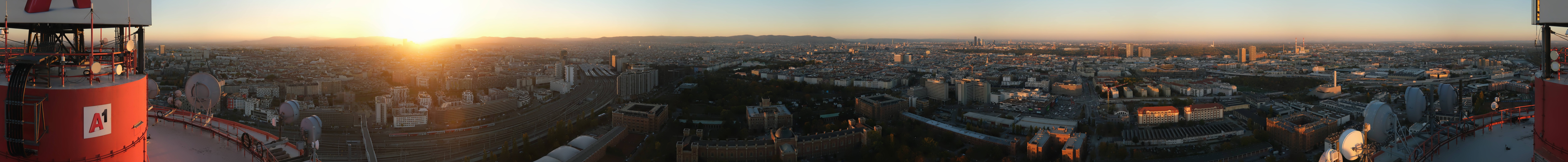 Archived image Webcam Vienna - View of the city